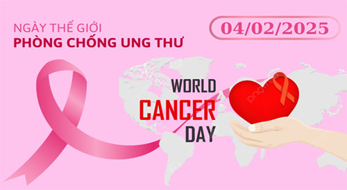 Ngày Thế giới phòng, chống bệnh Ung thư – World Cancer day (04/02/2025)